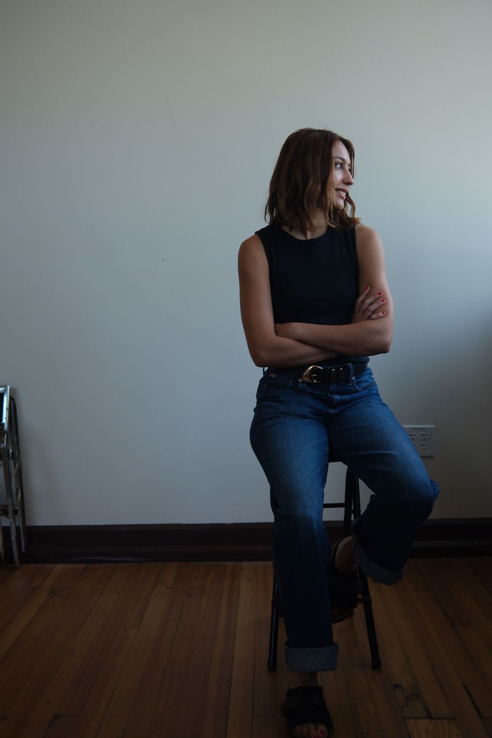 Irie James seated in a sunlit room